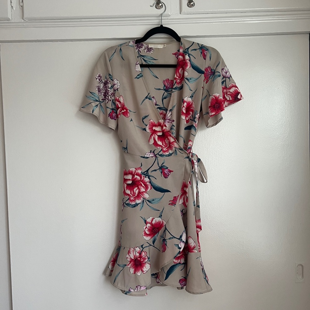 Lush wrap dress